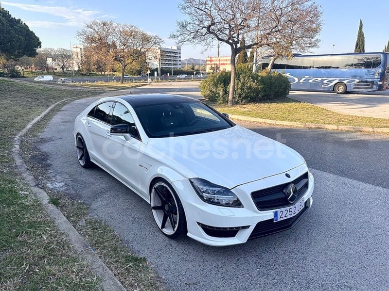 Usado Mercedes CLS63 AMG Shooting Brake AMG 525 CV (386 kW) 2013 Blanco Familiar