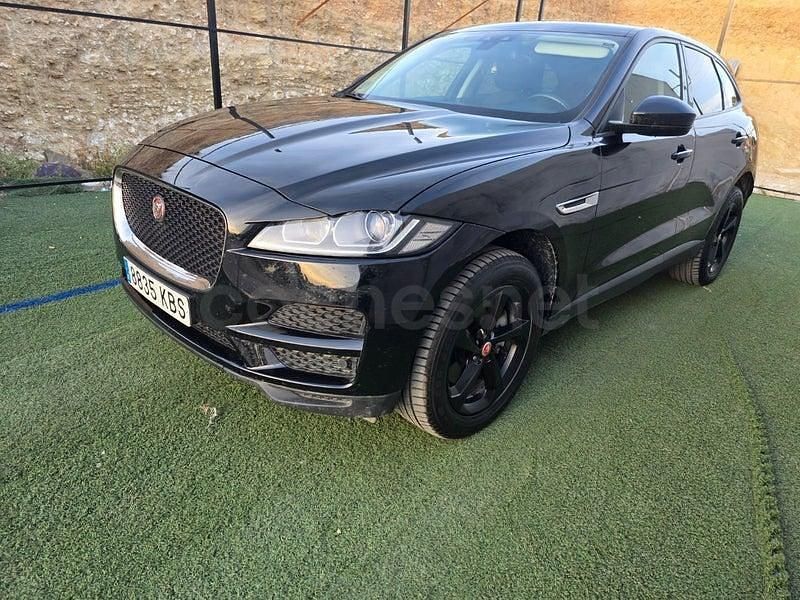 Usado Jaguar F-Pace Portfolio 163 CV (119 kW) 2018 Negro SUV