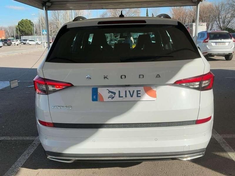 Usado Skoda Kodiaq SportLine 150 CV (110 kW) 2019 Blanco SUV