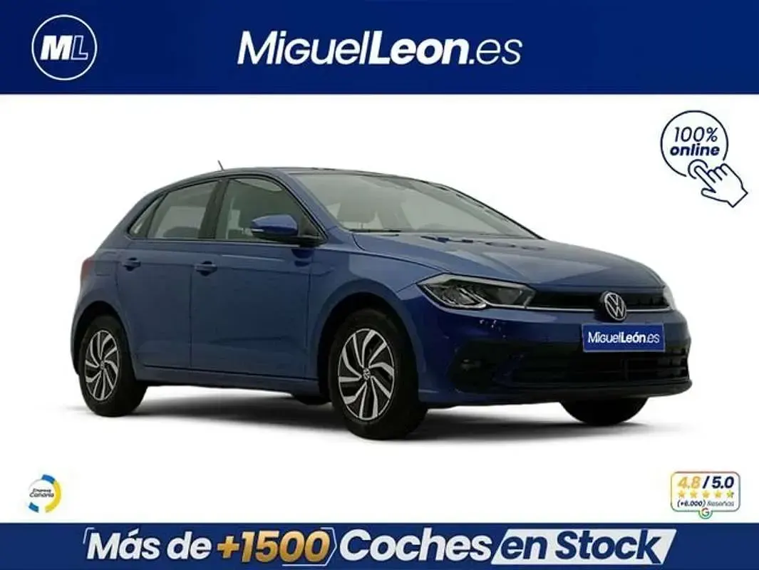Usado VW Polo 95 CV (69 kW) 2026 Azul Utilitario
