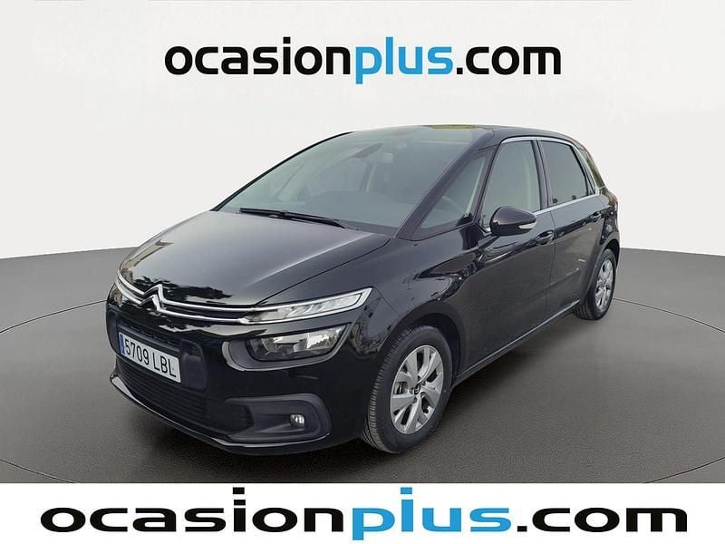 Usado Citroën C4 SpaceTourer Live 131 CV (96 kW) 2019 Negro Monovolumen