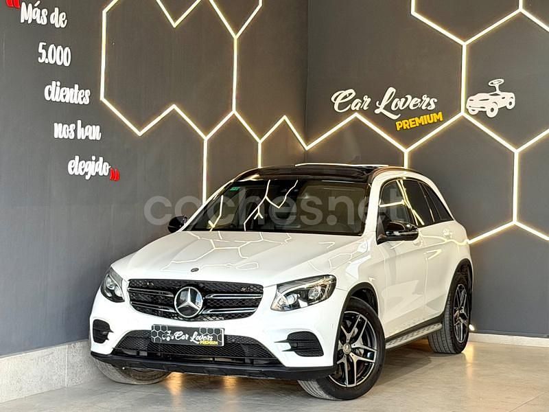 Blanco Usado 2015 Mercedes GLC220 AMG line SUV | 23.000 € (Un poco caro) - Imagen 1/4
