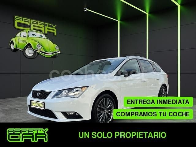 Blanco Usado 2016 Seat Leon CONNECT Familiar | 13.999 € (Precio justo) - Imagen 1/4