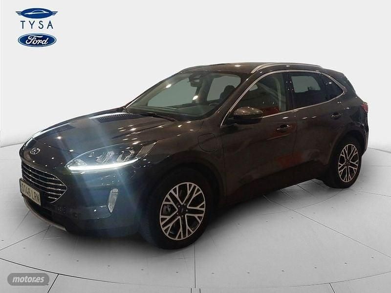 Gris Usado 2021 Ford Kuga Titanium SUV | 23.990 € (Precio justo) - Imagen 1/4