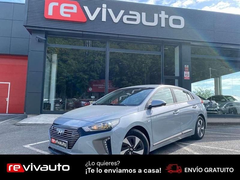 Gris Usado 2018 Hyundai Ioniq Berlina | 15.490 € (Precio justo) - Imagen 1/4
