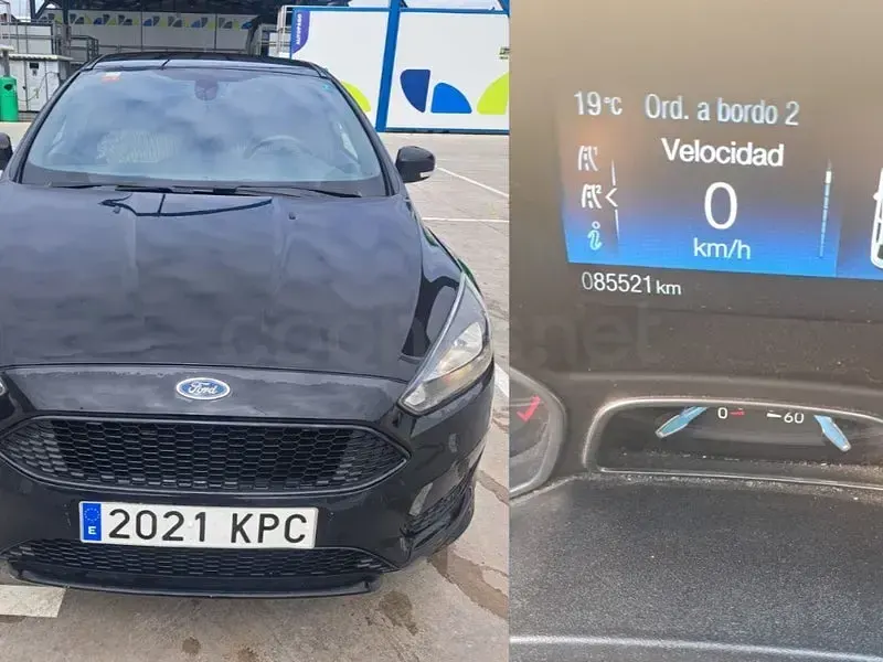 Begagnad Ford Focus Active 120 HK (88 kW) 2018 Svart Sedan