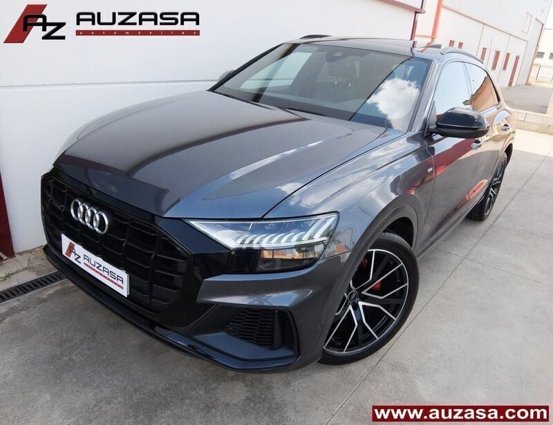Gris Usado 2021 Audi Q8 S-line plus SUV | 69.500 € (Precio justo) - Imagen 1/4
