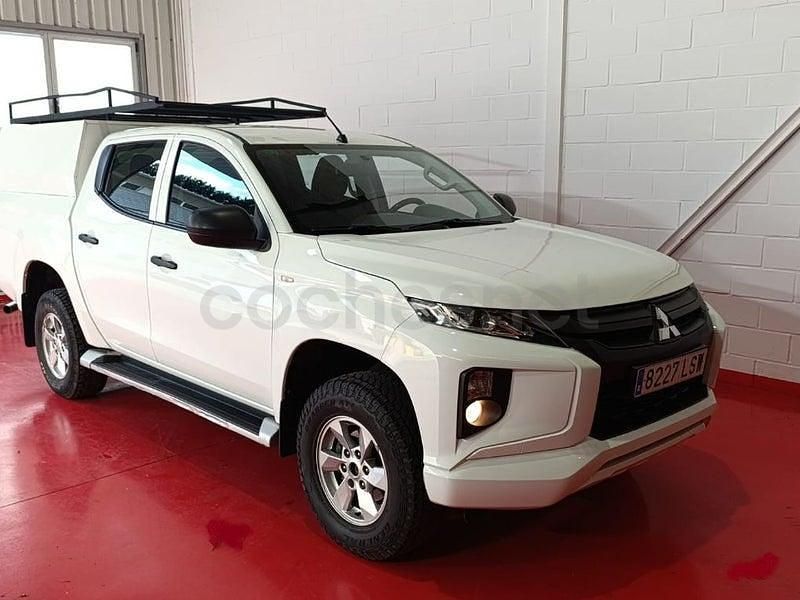 Usado Mitsubishi L200 150 CV (110 kW) 2020 Blanco Recogida