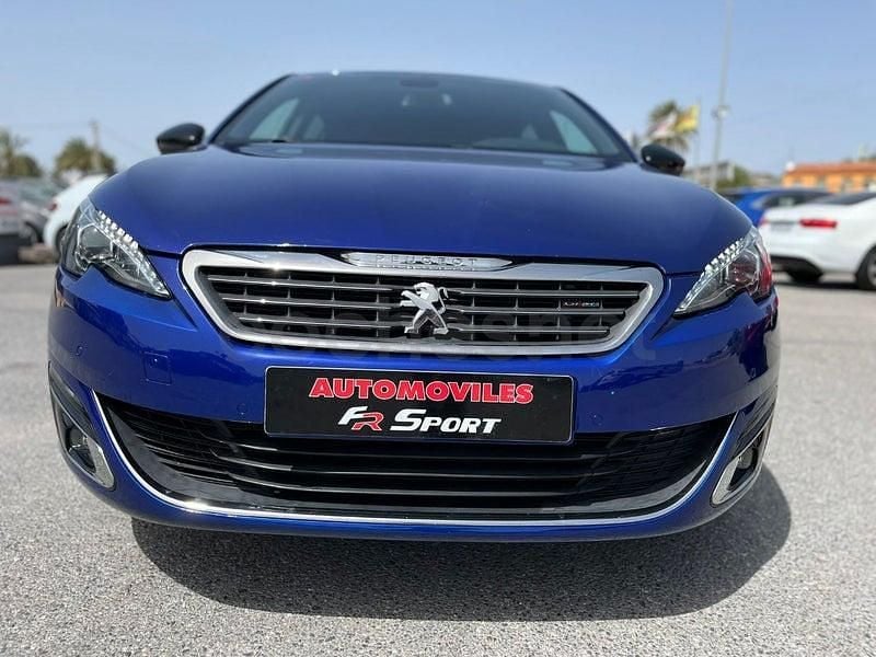 Usado Peugeot 308 SW GT-line 130 CV (95 kW) 2017 Azul Familiar