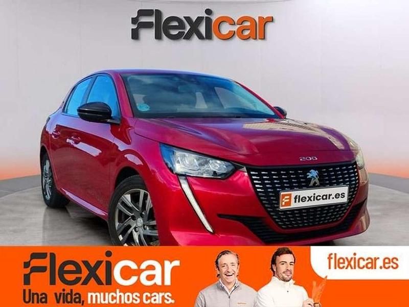Rojo Usado 2022 Peugeot 208 Active Utilitario | 9990 € (Buen precio) - Imagen 1/4