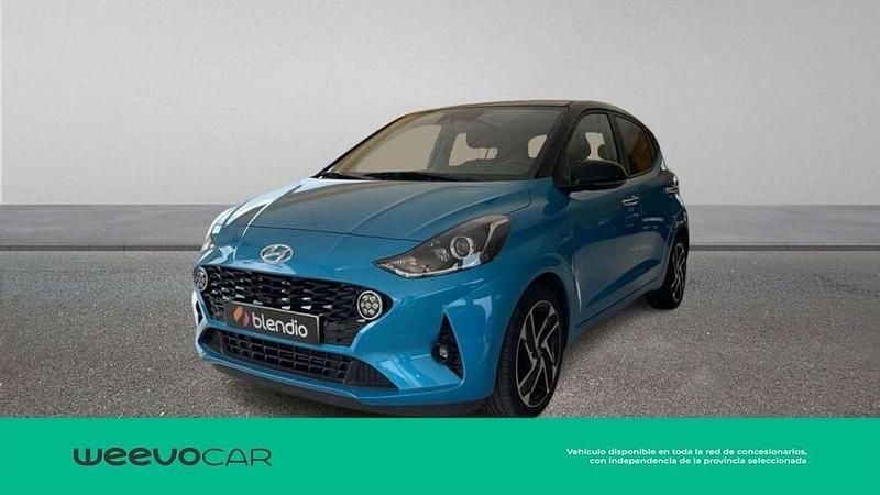 Usado Hyundai i10 67 CV (49 kW) 2022 Azul Utilitario