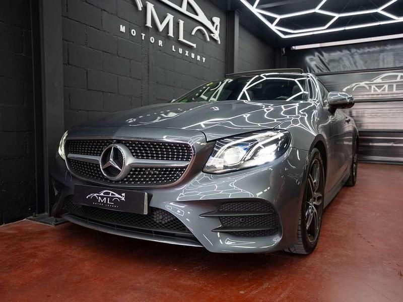 Usado Mercedes E220 194 CV (142 kW) 2019 Gris Coupe
