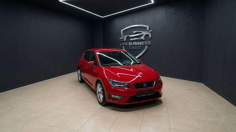 Brugt Seat Leon ST FR 184 HK (135 kW) 2013 Rød Stationcar