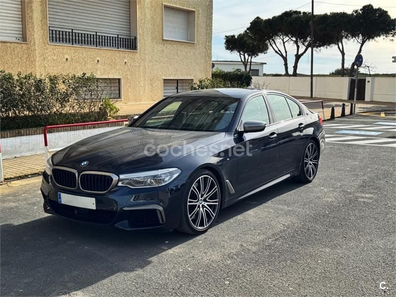 Usado BMW M550 462 CV (339 kW) 2017 Azul Berlina