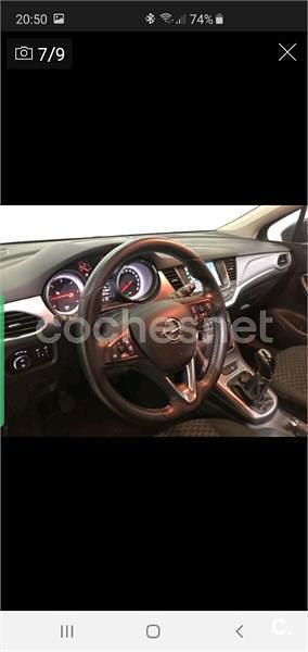 Gris / plata Usado 2017 Opel Astra Excellence Berlina | 8500 € (Buen precio) - Imagen 1/4