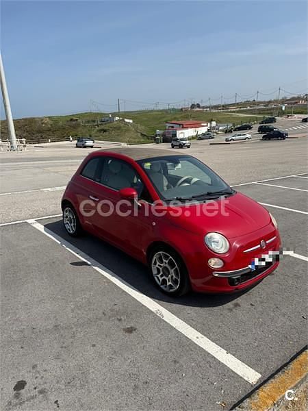 Usado Fiat 500C 85 CV (62 kW) 2011 Rojo Descapotable
