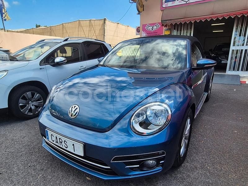 Usado VW Beetle Design 105 CV (77 kW) 2018 Azul Utilitario