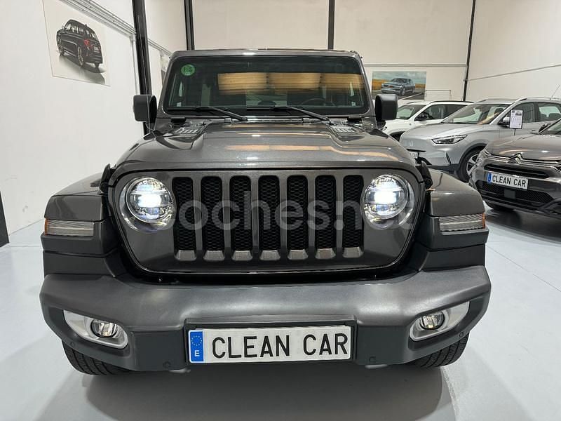 Gris / plata Usado 2019 Jeep Wrangler Sahara SUV | 47.990 € (Precio justo) - Imagen 1/4