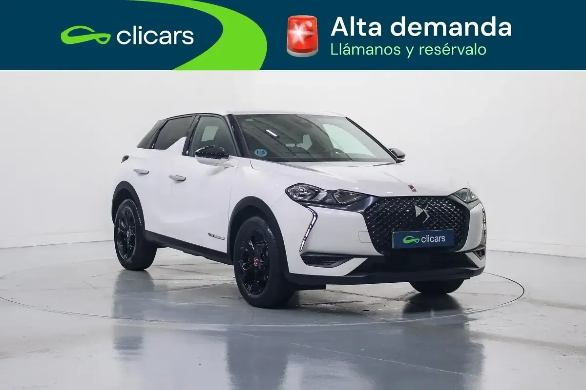 Usado DS Automobiles DS3 Crossback Performance 100 CV (73 kW) 2021 Blanco SUV