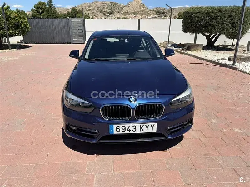 Usado BMW 116 Sport Line 116 CV (85 kW) 2017 Azul Utilitario