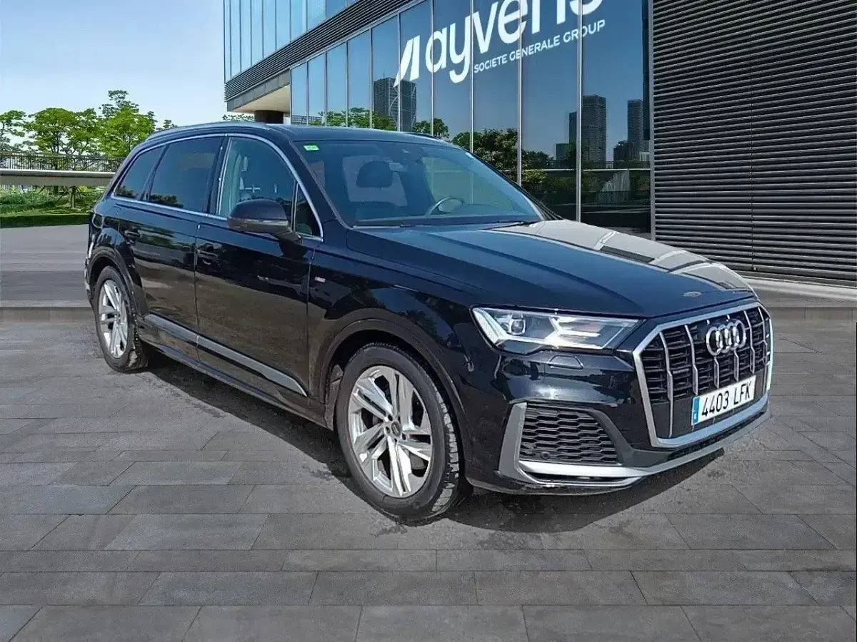 Usado Audi Q7 S-Line 231 CV (169 kW) 2020 Negro SUV