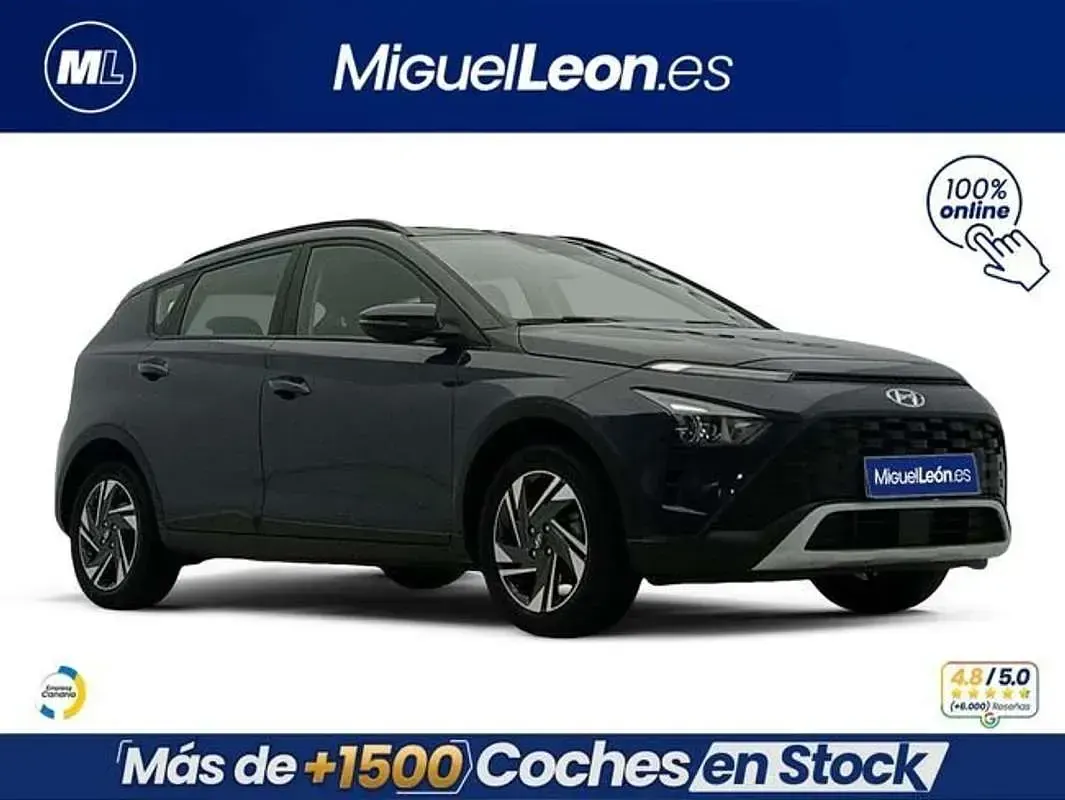 Usado Hyundai Bayon 84 CV (61 kW) 2024 Gris SUV