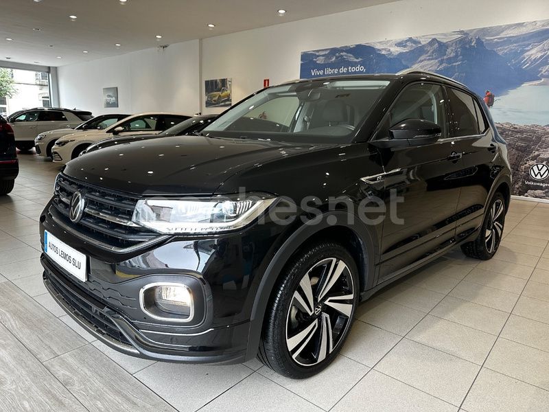 Negro Usado 2021 VW T-Cross Sportline SUV | 22.000 € (Un poco caro) - Imagen 1/4