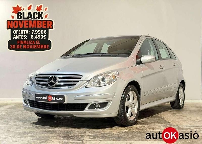 Plateado Usado 2007 Mercedes B200 Monovolumen | 7990 € (Precio justo) - Imagen 1/4