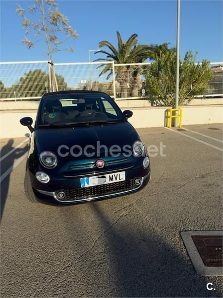 Azul Usado 2024 Fiat 500C Dolcevita Descapotable | 15.900 € (Un poco caro) - Imagen 1/4