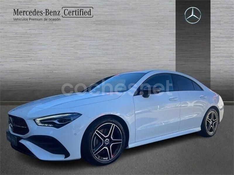 Blanco Usado 2025 Mercedes CLA220 Berlina | 41.900 € (Precio justo) - Imagen 1/4