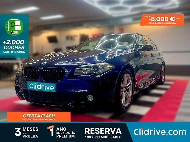 Azul Usado 2014 BMW 520 Berlina | 14.590 € (Buen precio) - Imagen 1/3