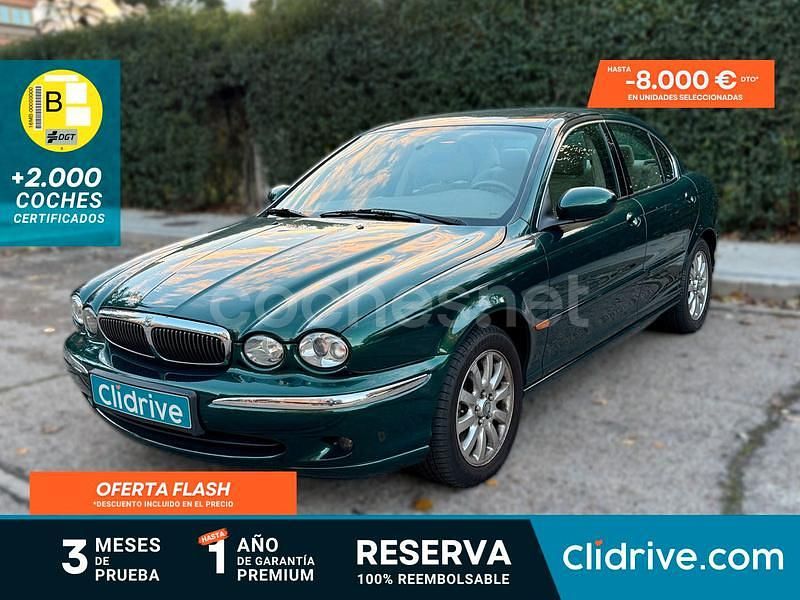 Verde Usado 2004 Jaguar X-type Classic Berlina | 9990 € - Imagen 1/3