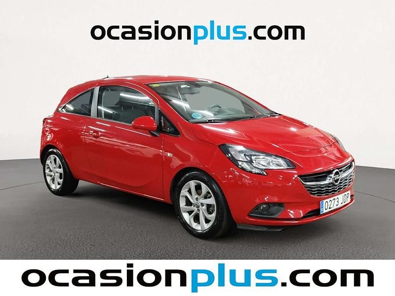 Usado Opel Corsa Selective 90 CV (66 kW) 2015 Rojo Utilitario
