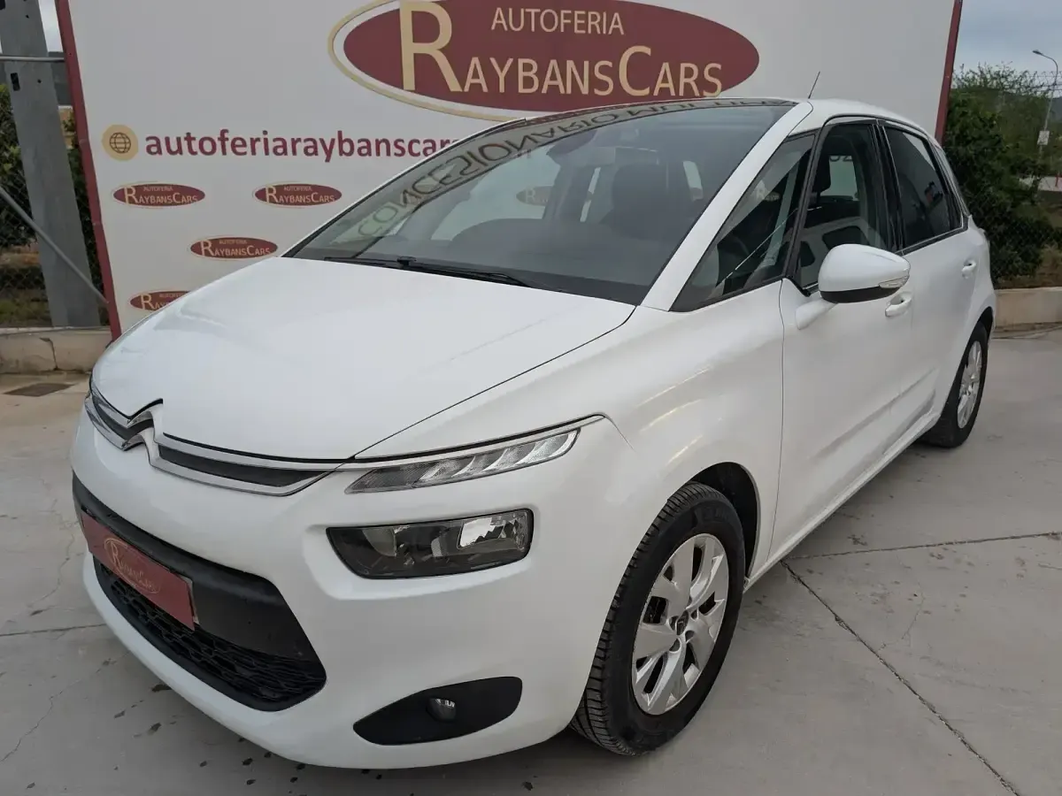 Usado Citroën C4 Picasso PureTech 130 CV (95 kW) 2015 Blanco Monovolumen
