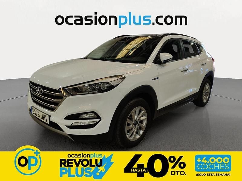 Begagnad Hyundai Tucson 115 HK (84 kW) 2015 Vit SUV
