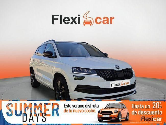 Blanco Usado 2020 Skoda Karoq SportLine SUV | 22.490 € (Precio justo) - Imagen 1/4