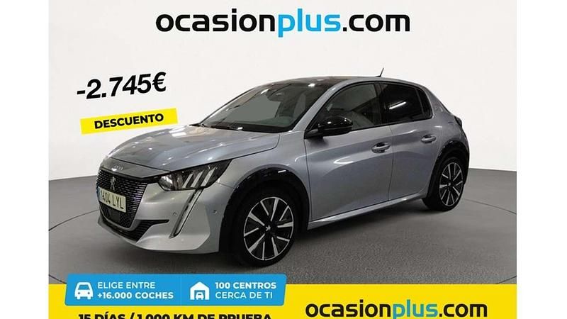 Gris Usado 2022 Peugeot 208 GTi Utilitario | 11.305 € (Precio justo) - Imagen 1/4