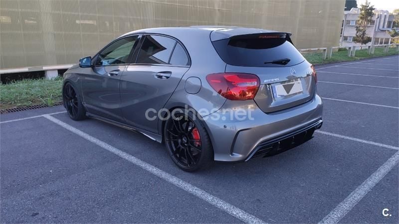 Gris / plata Usado 2018 Mercedes A45 AMG Berlina | 42.000 € (Precio justo) - Imagen 1/4