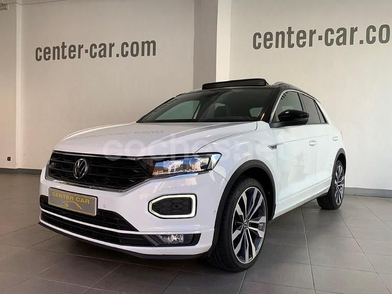 Blanco Usado 2021 VW T-Roc R-line SUV | 27.900 € (Caro) - Imagen 1/4