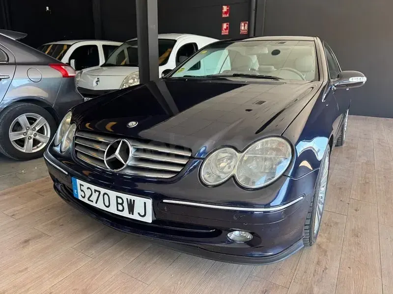 Usado Mercedes CLK240 Elegance 170 CV (125 kW) 2002 Negro Coupe