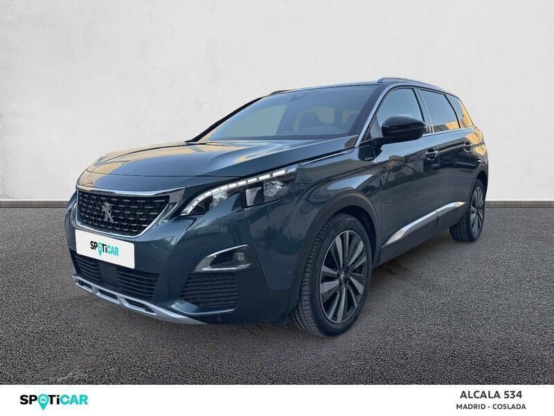 Verde Usado 2019 Peugeot 5008 GT-line Monovolumen | 21.900 € (Caro) - Imagen 1/4
