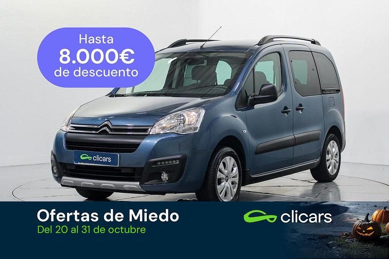 Azul Usado 2017 Citroën Berlingo PureTech Monovolumen | 13.290 € (Precio justo) - Imagen 1/4