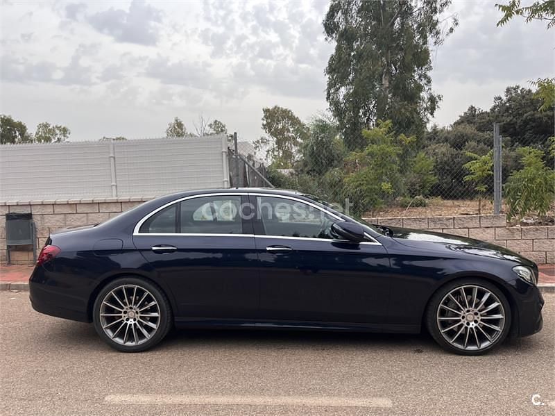Usado Mercedes E220 Avantgarde 194 CV (142 kW) 2016 Azul Berlina
