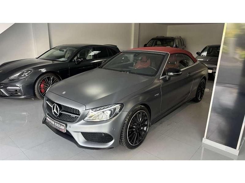 Usado Mercedes C43 AMG AMG 367 CV (269 kW) 2017 Gris Descapotable