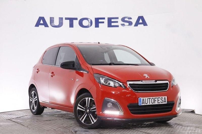 Usado Peugeot 108 GT-line 82 CV (60 kW) 2017 Rojo Utilitario