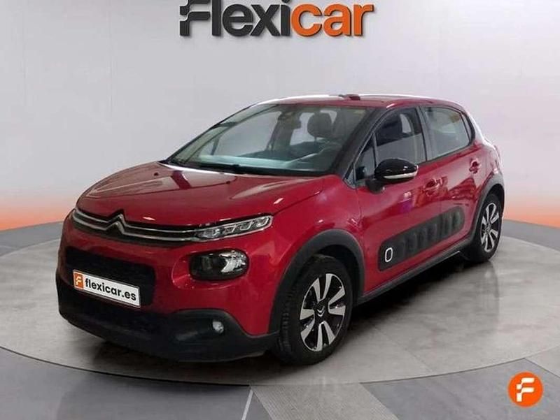 Usado Citroën C3 PureTech 82 CV (60 kW) 2018 Rojo Utilitario