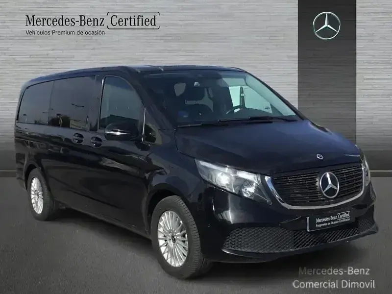 Käytetty Mercedes EQV300 69 kW (95 HP) 2023 Musta Tila-auto