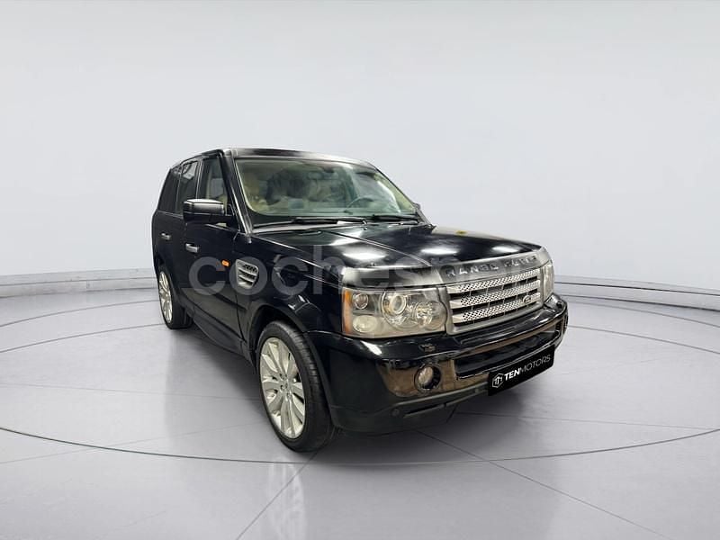 Negro Usado 2008 Land Rover Range Rover Sport HSE SUV | 7990 € (Precio justo) - Imagen 1/4