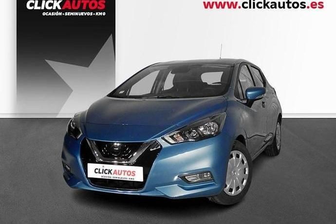 Usado Nissan Micra Acenta 92 CV (67 kW) 2022 Azul Utilitario