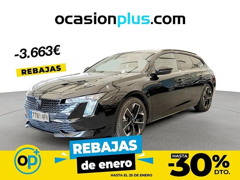 Negro Usado 2024 Peugeot 508 GT Familiar | 25.450 € (Un poco caro) - Imagen 1/4